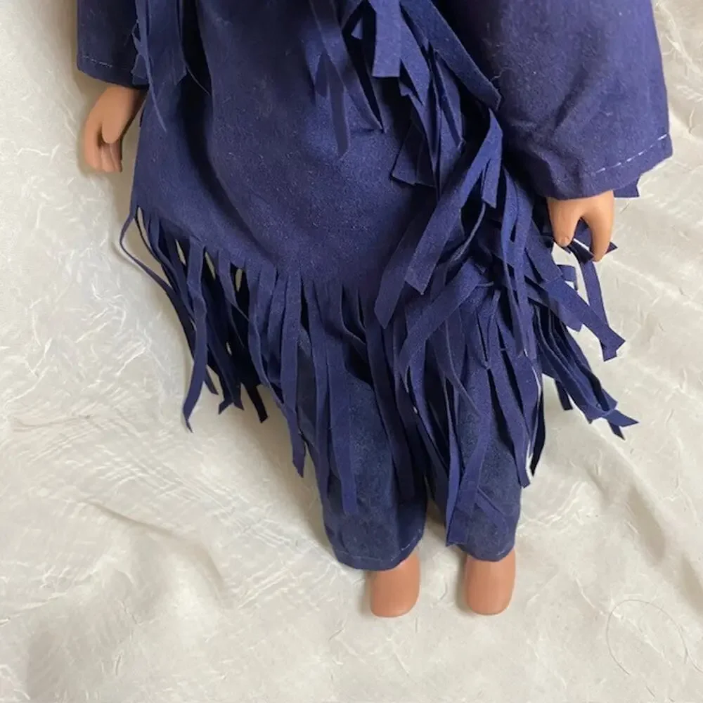 Vintage 18 inch Traditions Native American Indian Porcelain Doll accessories